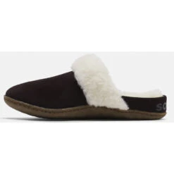 Sorel Nakiska Slide II Slipper New Cinder, Gum 2 (Women's) -Shoes Sales Store 1902881203 4