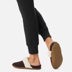 Sorel Nakiska Slide II Slipper New Cinder, Gum 2 (Women's) -Shoes Sales Store 1902881203 8