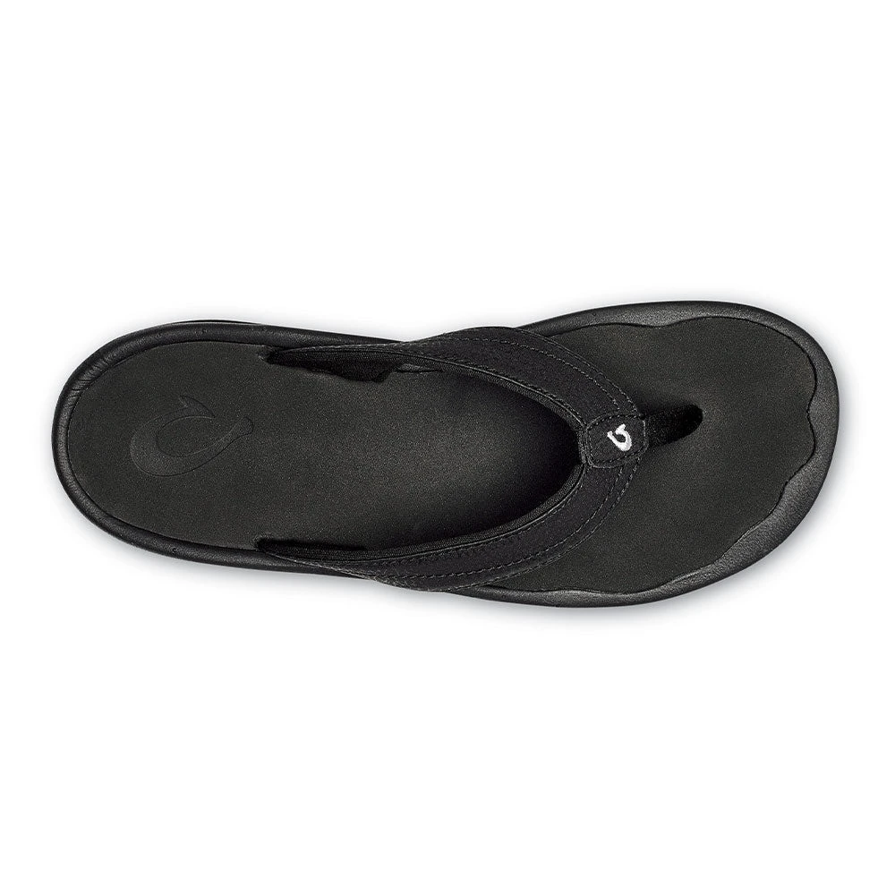 OluKai 'Ohana Flip Flop Sandal Black (Women's) 2 OluKai 'Ohana Flip Flop Sandal Black (Women's) - Image 2