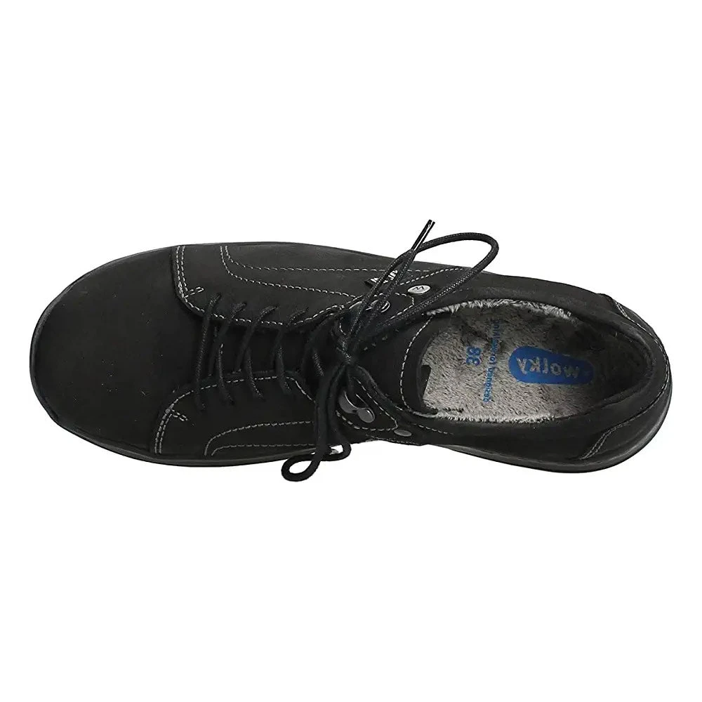 Wolky US Cajun Water Resistant Shoe Black Antique Nubuck (Women's) 2 Wolky US Cajun Water Resistant Shoe Black Antique Nubuck (Women's) - Image 2