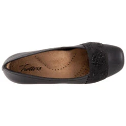 Trotters Samantha Black Gem (Women's) 12 Trotters Samantha Black Gem (Women's) -Shoes Sales Store BlkGem 6