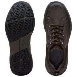 Clarks Wave 2.0 Vibe Dark Brown Waterproof (Men's) -Shoes Sales Store Brn 7 b8a167f5 801f 4a32 845f 066d3d04a8ec