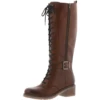 Remonte D1A74-22 Aida Tall Leather Chestnut Boot (Women's)
