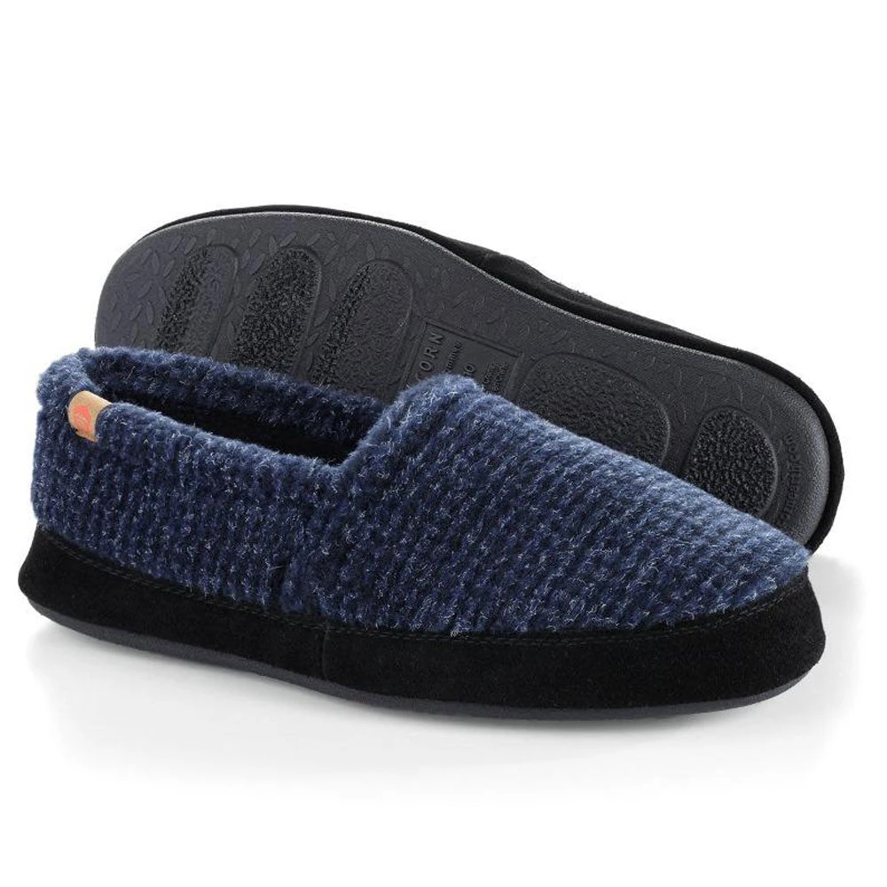 Acorn Moccasin Blue Check (Men's) 1 Acorn Moccasin Blue Check (Men's)
