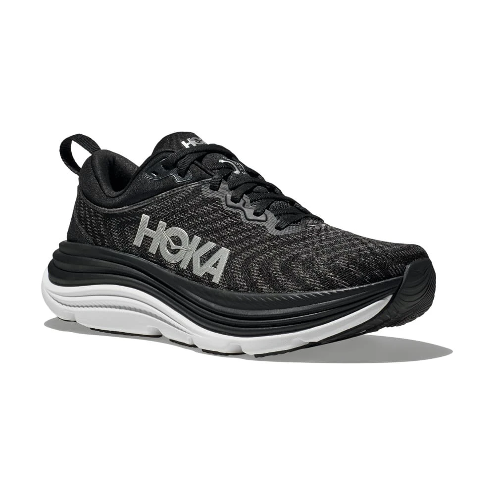 Hoka One One Hoka Gaviota 5 Black/White Running Shoe (Women's) 6 Hoka One One Hoka Gaviota 5 Black/White Running Shoe (Women's) - Image 6