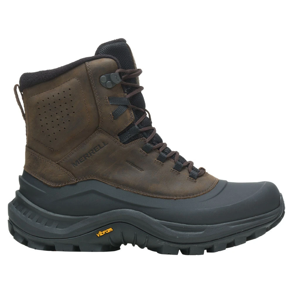 Merrell Thermo Overlook 2 Mid Waterproof Brown Hiking Boot (Men's) 3 Merrell Thermo Overlook 2 Mid Waterproof Brown Hiking Boot (Men's) - Image 3
