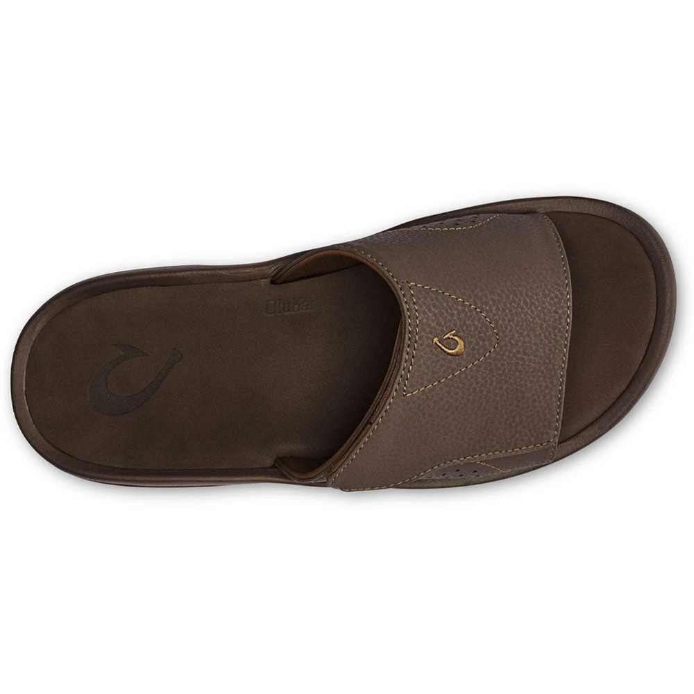 OluKai Nalu Slide Sandal Dark Java (Men's) 2 OluKai Nalu Slide Sandal Dark Java (Men's) - Image 2