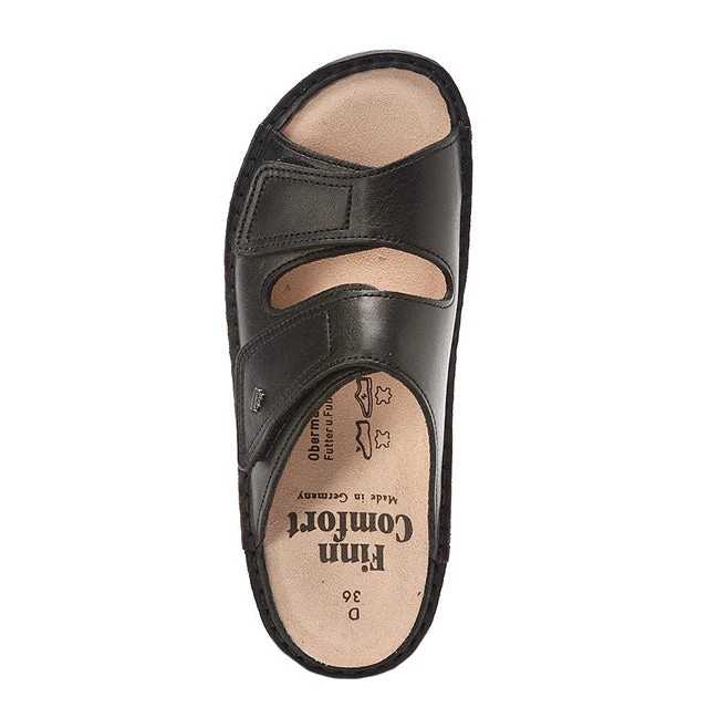 Finn Comfort Jamaica Sandal Black Nappa Leather (Women's) 5 Finn Comfort Jamaica Sandal Black Nappa Leather (Women's) - Image 5