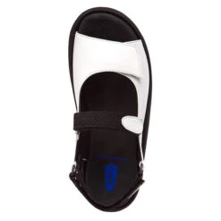 Wolky Jewel Sandal In White Leather (Women's) -Shoes Sales Store MAR00449D