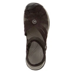 Keen Rose Sandal Black/Neutral Gray (Women's) -Shoes Sales Store MAR03702D