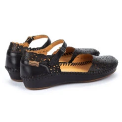 Pikolinos P. Vallarta 655-0906 In Black Leather -Shoes Sales Store P.Vallarta0906 Black 3