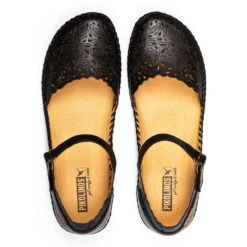 Pikolinos P. Vallarta 655-0906 In Black Leather -Shoes Sales Store P.Vallarta0906 Black 4