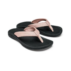 OluKai 'Ohana Flip Flop Sandal Petal Pink / Black (Women's) 7 OluKai 'Ohana Flip Flop Sandal Petal Pink / Black (Women's) -Shoes Sales Store Pink 4 176394b6 cc7c 4634 8b60 e2823d1afbe2