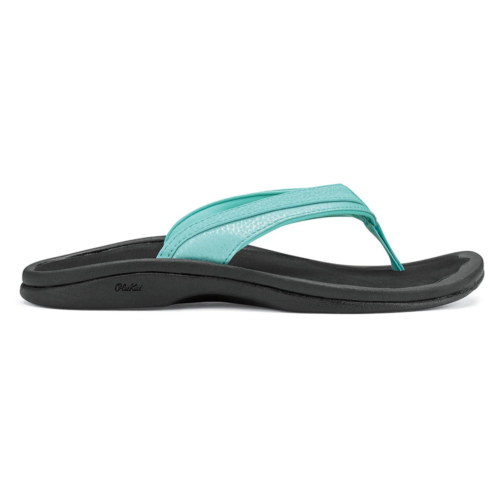 OluKai 'Ohana Flip Flop Sandal Sea Glass / Black (Women's) 1 OluKai 'Ohana Flip Flop Sandal Sea Glass / Black (Women's)