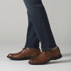 Clarks Kempton Run Lace-Up Tan (Men's) -Shoes Sales Store Tan 8