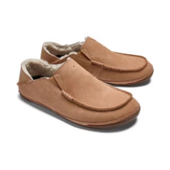 OluKai Kīpuka Hulu Indoor/Outdoor Slipper Toffee (Men's) -Shoes Sales Store Tof 5