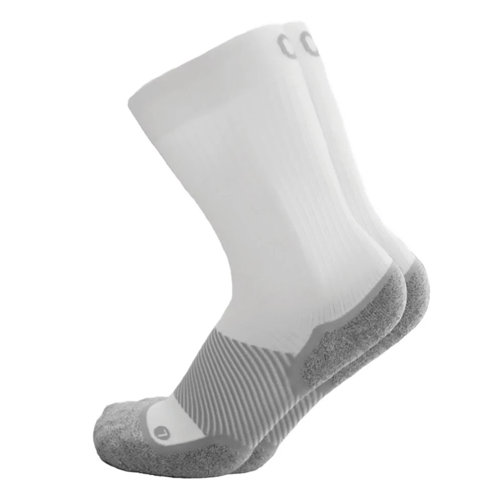 OS1st Wide Wellness Performance Crew White Socks (Unisex) 1 OS1st Wide Wellness Performance Crew White Socks (Unisex)