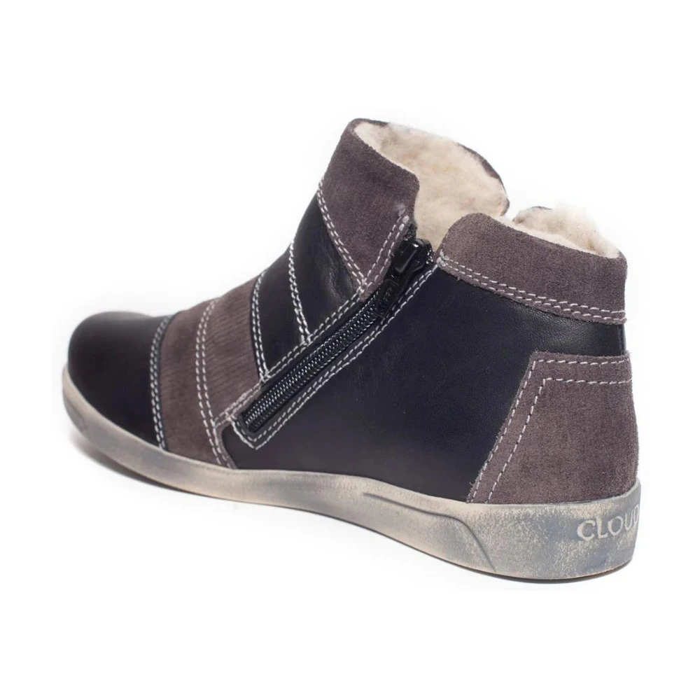 Cloud Footwear Accalia Velvet Black Wool Lining Boot (Women's) 2 Cloud Footwear Accalia Velvet Black Wool Lining Boot (Women's) - Image 2