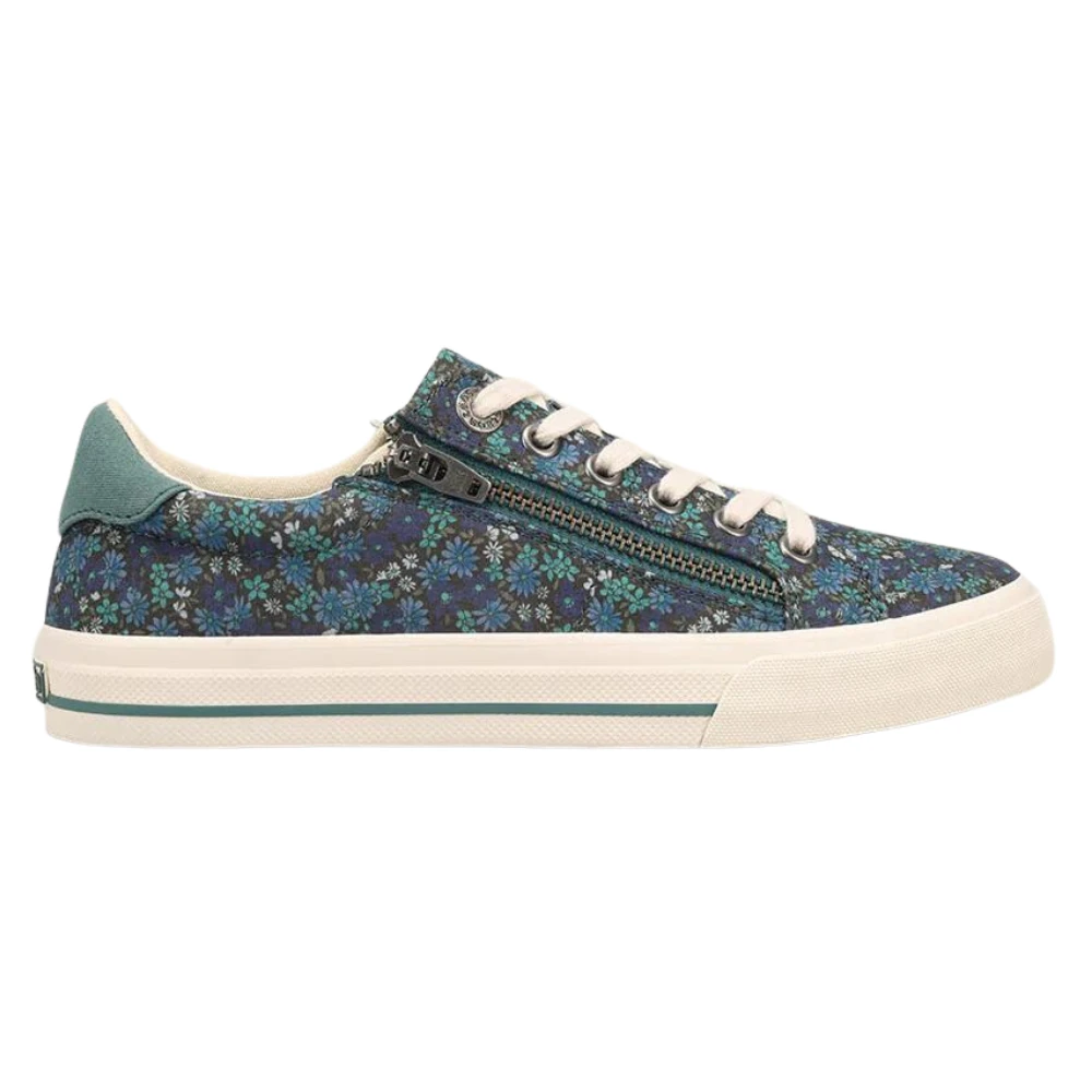 Taos Z Soul Teal Floral Multi Sneaker (Women's) 2 Taos Z Soul Teal Floral Multi Sneaker (Women's) - Image 2