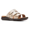 Clarks Kitly Walk White Sandal (Women's)