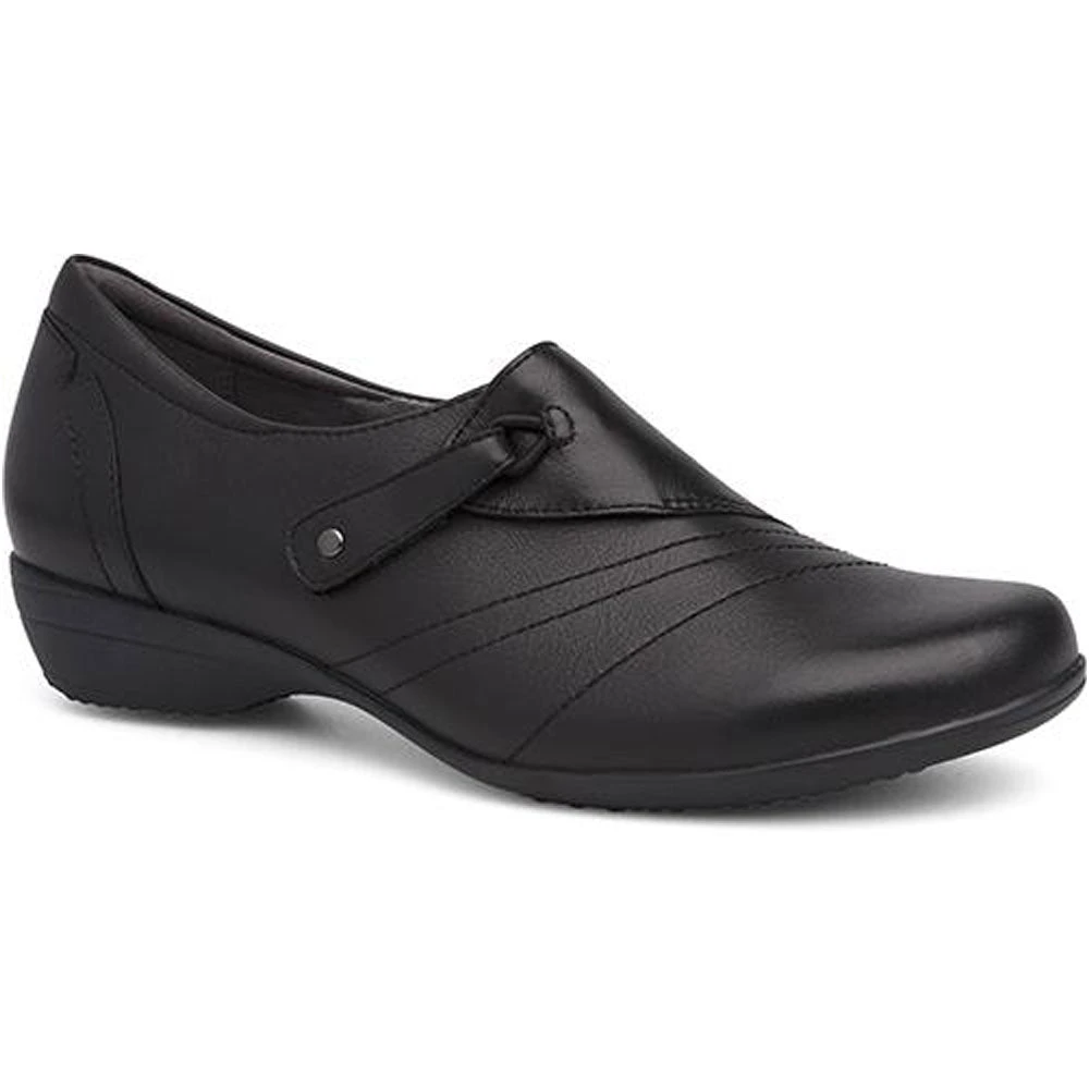 Dansko Franny Slip-On Black Milled Nappa (Women's) 1 Dansko Franny Slip-On Black Milled Nappa (Women's)