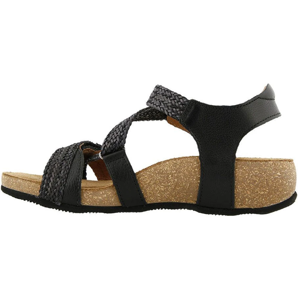 Taos Trulie Sandal Black Leather (Women's) 2 Taos Trulie Sandal Black Leather (Women's) - Image 2