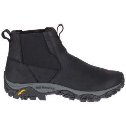 Merrell Moab Adventure Chelsea Boot Black Waterproof Leather (Men's) -Shoes Sales Store black 3 0ed43322 4ed8 43cf 8aff de9918d508bc