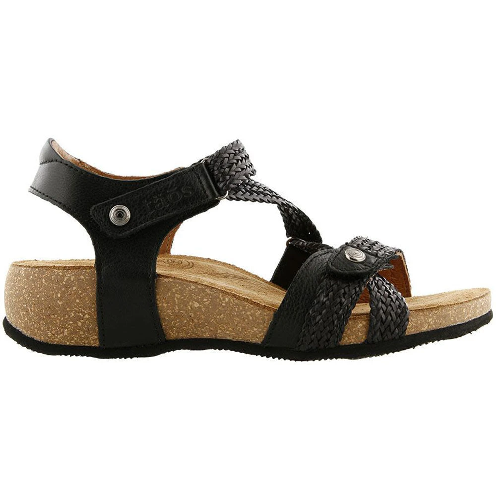 Taos Trulie Sandal Black Leather (Women's) 3 Taos Trulie Sandal Black Leather (Women's) - Image 3