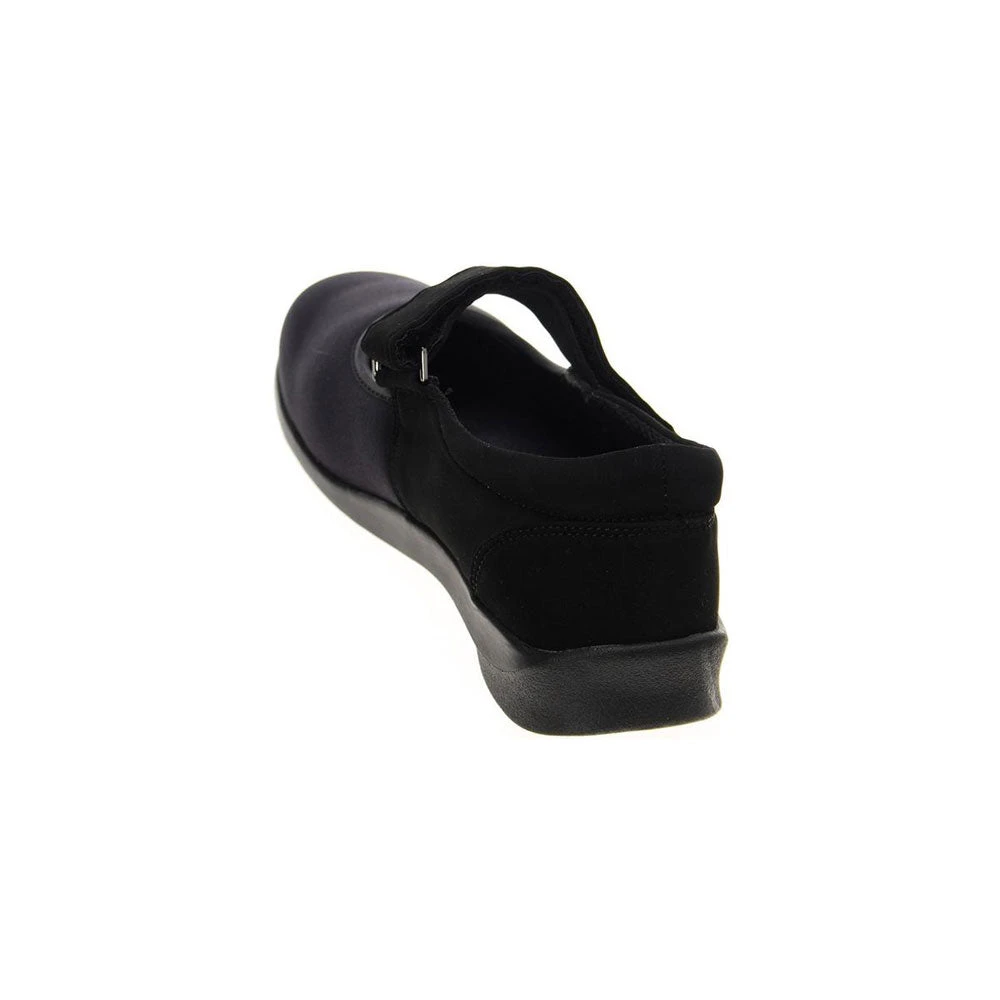 Aetrex Helen Stretch Mary Jane Black Stretchable Spandex (Women's) 4 Aetrex Helen Stretch Mary Jane Black Stretchable Spandex (Women's) - Image 4