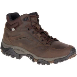 Shoes Sales Store 6 Merrell Moab Adventure Mid Waterproof Boot Dark Earth (Men's)