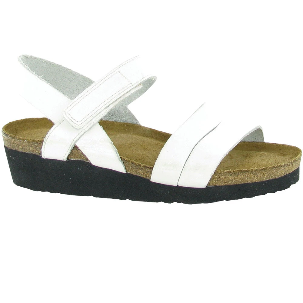 Naot Kayla Sandal White Leather (Women's) 1 Naot Kayla Sandal White Leather (Women's)