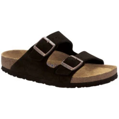 Best Seller 17 Birkenstock Arizona Soft Footbed Sandal Mocha Suede (Women's)