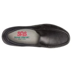 SAS Twin Loafer Black Leather (Women's) -Shoes Sales Store pic2 680991d4 2362 40e5 ba8d 39278ed8c078