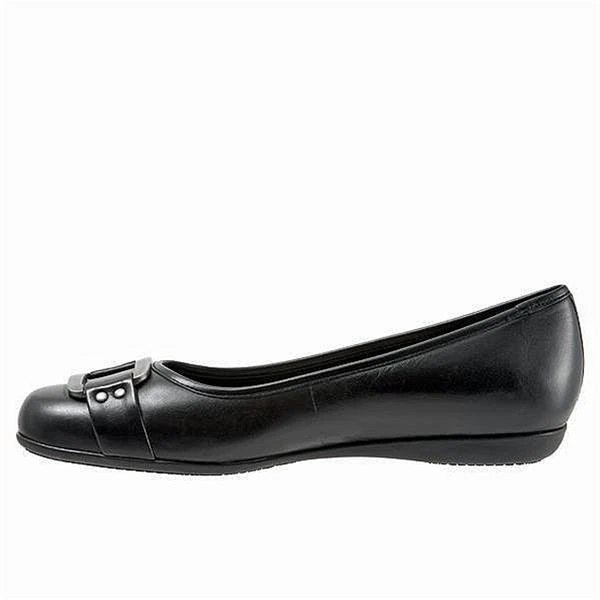 Trotters Sizzle Black Leather (Women's) 2 Trotters Sizzle Black Leather (Women's) - Image 2
