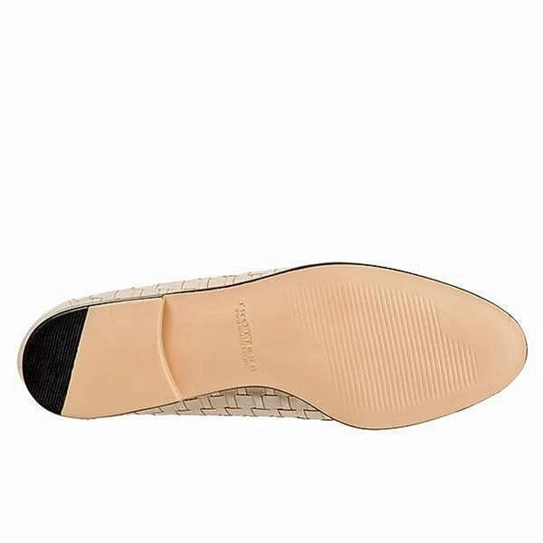 Trotters Liz Bone Woven Leather (Women's) 5 Trotters Liz Bone Woven Leather (Women's) - Image 5