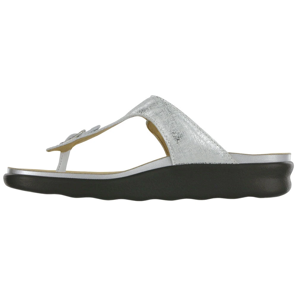 SAS Sanibel Sandal Shiny Silver (Women's) 2 SAS Sanibel Sandal Shiny Silver (Women's) - Image 2
